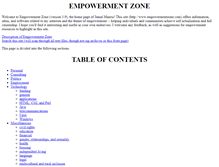 Tablet Screenshot of empowermentzone.com
